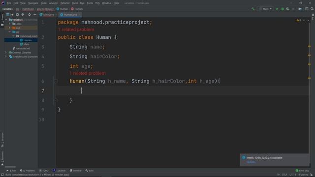 Constructor Method | Java Basics part 12 sohar university смотреть онлайн