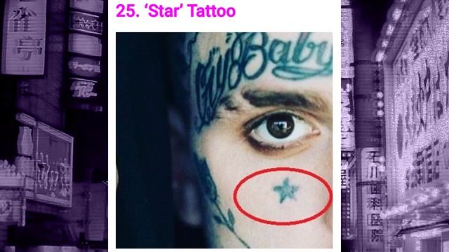 TODOS LOS TATUAJES DE LIL PEEP ?
