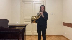 Р. Глиэр - Ноктюрн для валторны и фортепиано, соч.35 №10