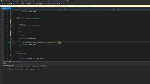 Constructor in a static class? - C# смотреть онлайн