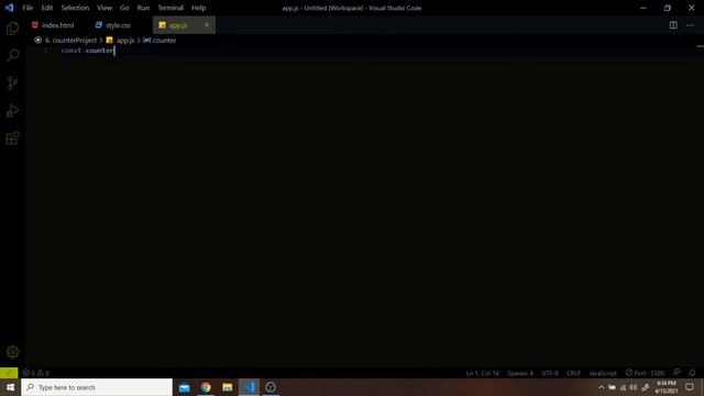 Make a Counter Project on click using HTML, CSS and JavaScript | JS Clickable Counter смотреть онлайн