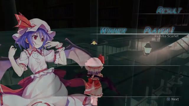Touhou Kobuto V Burst Battle - Remilia's Commitment Trophy смотреть онлайн