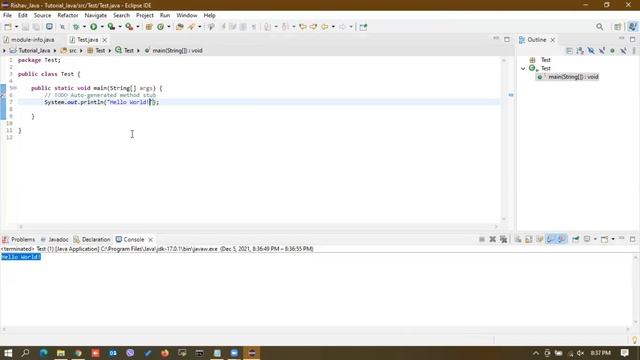Java Introduction and Installation смотреть онлайн