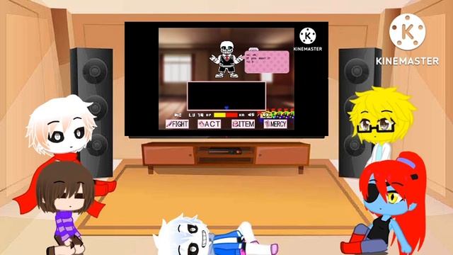 Undertale React To DDLC SANS FIGHT Phase 1 (Request) смотреть онлайн