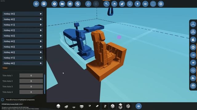 Stormworks: Build And Rescue Гайд - Управление рычагом с помощью W/S и сиденье пилота