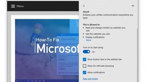 Microsoft Edge not working  (How to remove extensions from Edge browser)