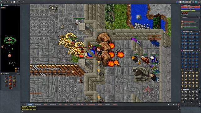 Labyrinth of the Fallen Gods - Outcastserver.com [Tibia 7.4 & 7.6] смотреть онлайн