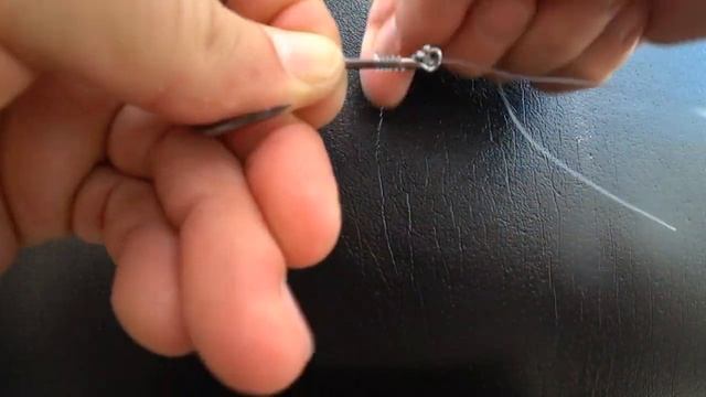 Узел для крючка . Простой и надёжный . Fishing Knots. The Best Fishing Knot