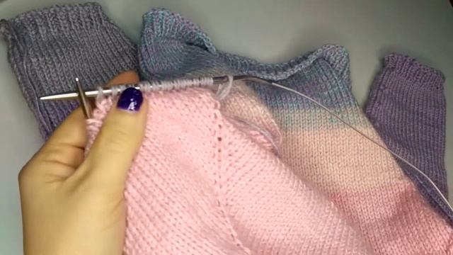 Волан спицами смотреть онлайн