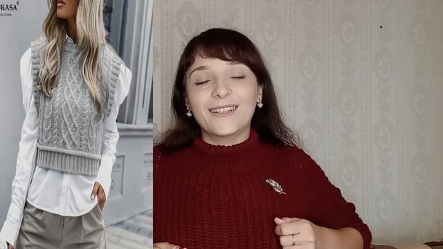 Что связать на осень-зиму 2021-2022 ♥ Жилет ♥ Идеи для вдохновения смотреть онлайн