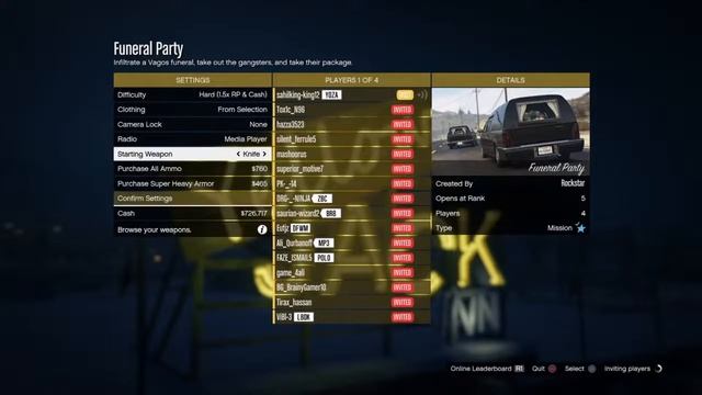 GTA V ONLINE RP MODE PS4 NEW TOURNAMENT MISSION LIVE INDIA PS4 смотреть онлайн