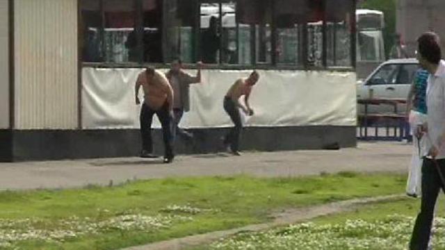 упражнение бегущая мишень