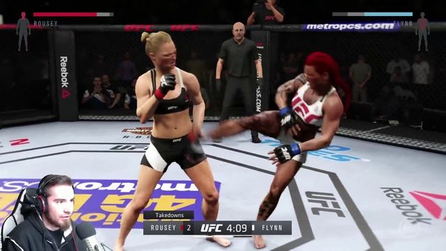 Lets Play EA SPORTS UFC 2 #23 Walkthrough Gameplay 1080p 60fps ツ Der Superfight: Ronda Rousey смотреть онлайн
