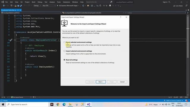 Reset Visual Studio 2019 Back To The Default. #visualstudio