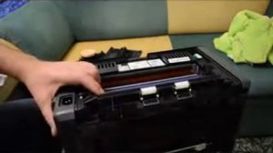 как достать бумагу из xerox 3010