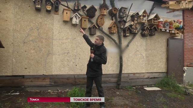 В Томске появился мастер, который делает уникальные дома для птиц смотреть онлайн