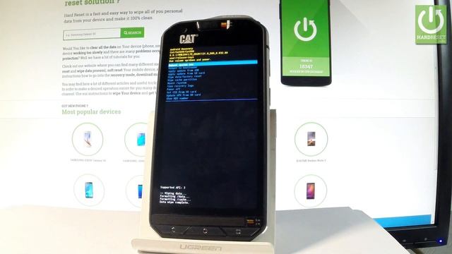 How to Hard Reset CAT S60 - Bypass Screen Lock смотреть онлайн