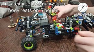 обзор внедорожника из Лего техник/SUV lego technic