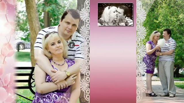 История любви Ольги и Олега. Фото клип на заказ смотреть онлайн