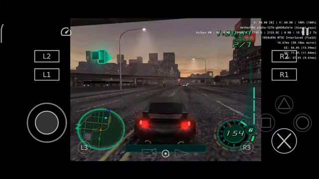 AetherSX2 v1276 - Midnight Club 2 Ricky Race смотреть онлайн