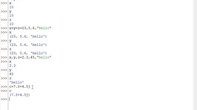 How Variables and Numeric datatypes are used in python/ Fundamental operations of python смотреть онлайн
