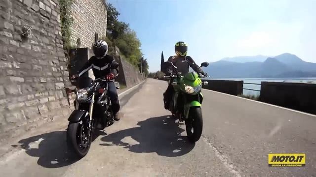 Moto.it. Comparativa Kawasaki Z750-Suzuki GSR750