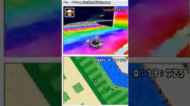 MKDS CT: Rainbow Pinball by me (NEW SUPER WARIO2) смотреть онлайн