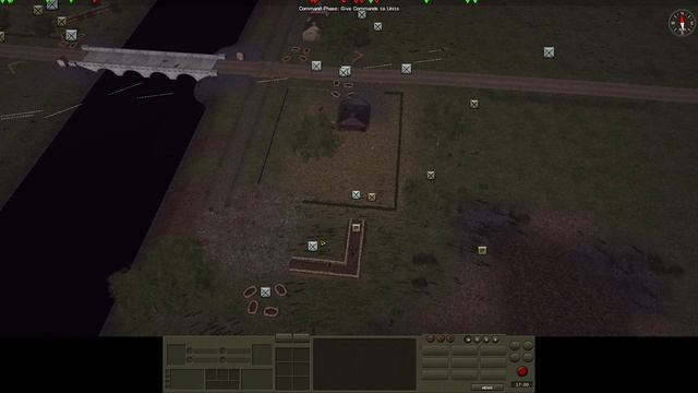 British Commando Campaign Gameplay - Combat Mission Battle for Normandy смотреть онлайн