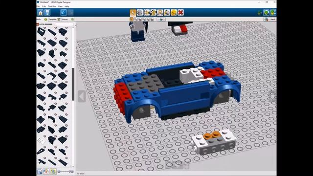 Lego 75871 Ford Mustang GT Speed Build LDD by PLegoBB смотреть онлайн