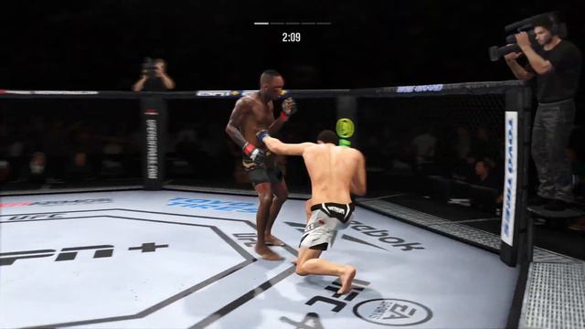 Israel Adesanya vs Luke Rockhold - Full Fight | EA Sports UFC 4 смотреть онлайн