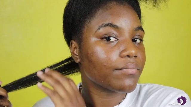 Silk Press On 4C Hair | I Saw Brad Mondo React So I Tried And... Yeah| Nicola Welsh смотреть онлайн