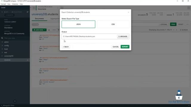 Export & Import Data using MongoDB compass | CRUD Operation | Asp.Net Core Mvc смотреть онлайн
