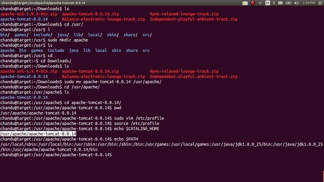 Apache tomcat installation in Linux/Unix смотреть онлайн