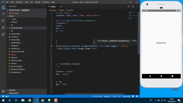 React Native: Toggle Light / Dark Mode смотреть онлайн
