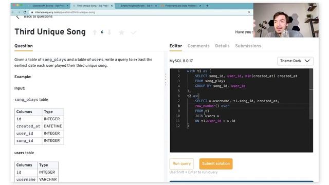 SQL Interview Questions For Data Scientists And Data Engineers - Tips For Practicing SQL Interviews смотреть онлайн