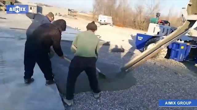 Самоходный бетоносмеситель с самозагрузкой 2.6 кубов в Казахстане смотреть онлайн