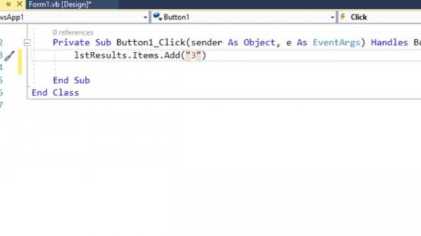 Visual Basic ListBox Calculation and Clear ListBox