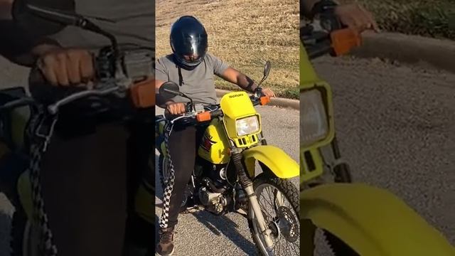 BOUGHT MY FIRST MOTORCYCLE SUZUKI DR 200 DUALSPORT смотреть онлайн