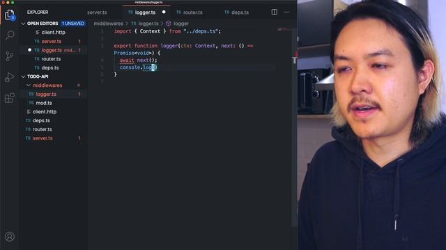 [プログラミング] Deno v1.0を使ってTypeScriptでREST APIサーバーを作る方法 (Part 1) смотреть онлайн