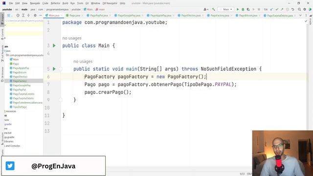 PATRÓN de DISEÑO FACTORY en JAVA - Tutorial Completo Fácil смотреть онлайн