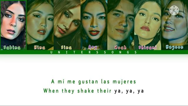 How would Now United Sing "Me Gusta" by Anitta, Cardb e Myke Towers - Color Coded Lyric смотреть онлайн