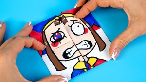 Удивительный цифровой цирк мем с лицом Помни