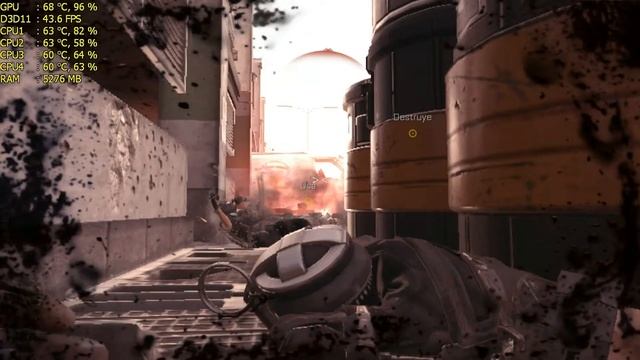 Call of Duty Advanced Warfare on Nvidia Gt 610 2gb | i3 4160 | 8 Gb Ram смотреть онлайн