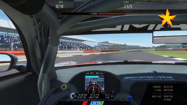 rFactor 2 gameplay / Mercedes AMG GT3 / G920 смотреть онлайн