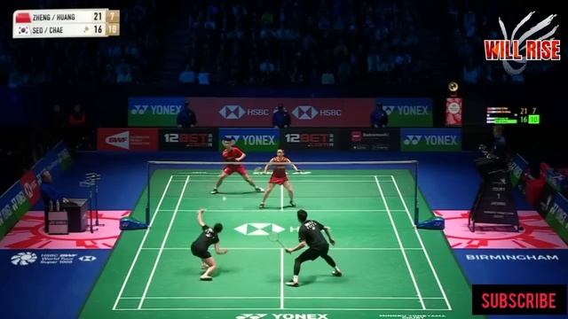 Zheng Siwei / Huang Ya Qiong vs Seo Seung Jae / Chae Yun Jung | HL | All England 2023 Badminton смотреть онлайн