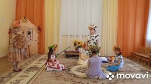 Театрализация сказки "Петушок и бобовое зернышко" ДО Калинка