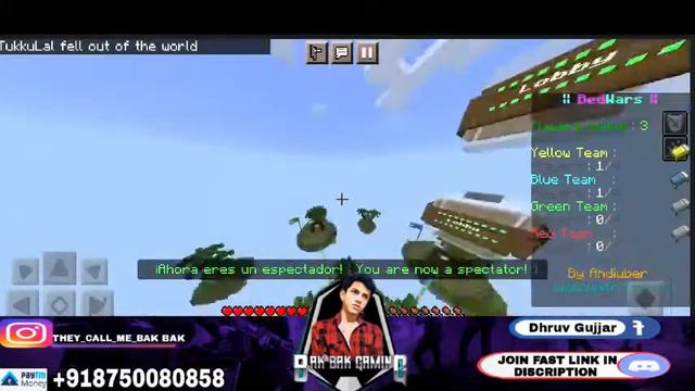 Ajao Khele Minecraft Playing In Public Bedwar Smp смотреть онлайн