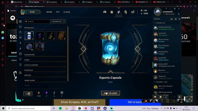 NEW LOL ESPORTS CAPSULE FROM WORLDS DROPS- OPENING 2 OF THEM смотреть онлайн