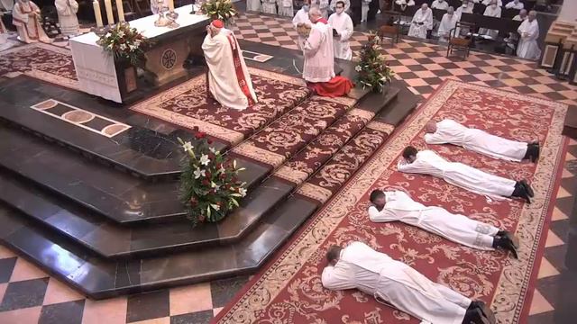 Eucaristía en la ordenación de presbíteros (27-6-2020) смотреть онлайн