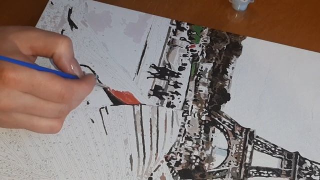 #diy #рисование по номерам. Холст, акриловые краски и ваше терпение? смотреть онлайн